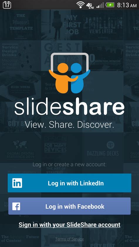 install slideshare app.